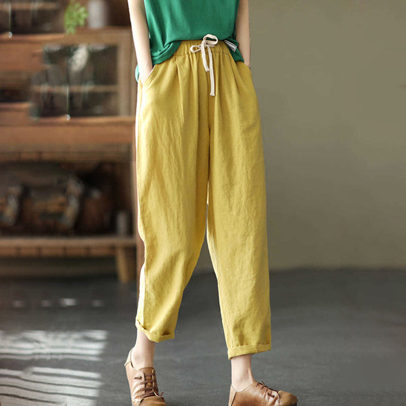 Heidi-Mode | Coole Hose aus Leinen und Baumwolle