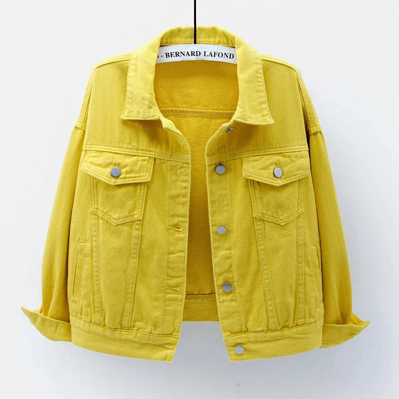 Heidi-Mode | Klassische Damen-Denimjacke Viele Farben