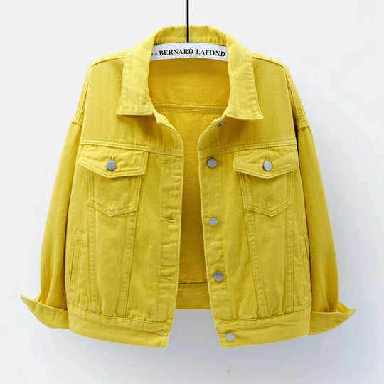 Heidi-Mode | Klassische Damen-Denimjacke Viele Farben
