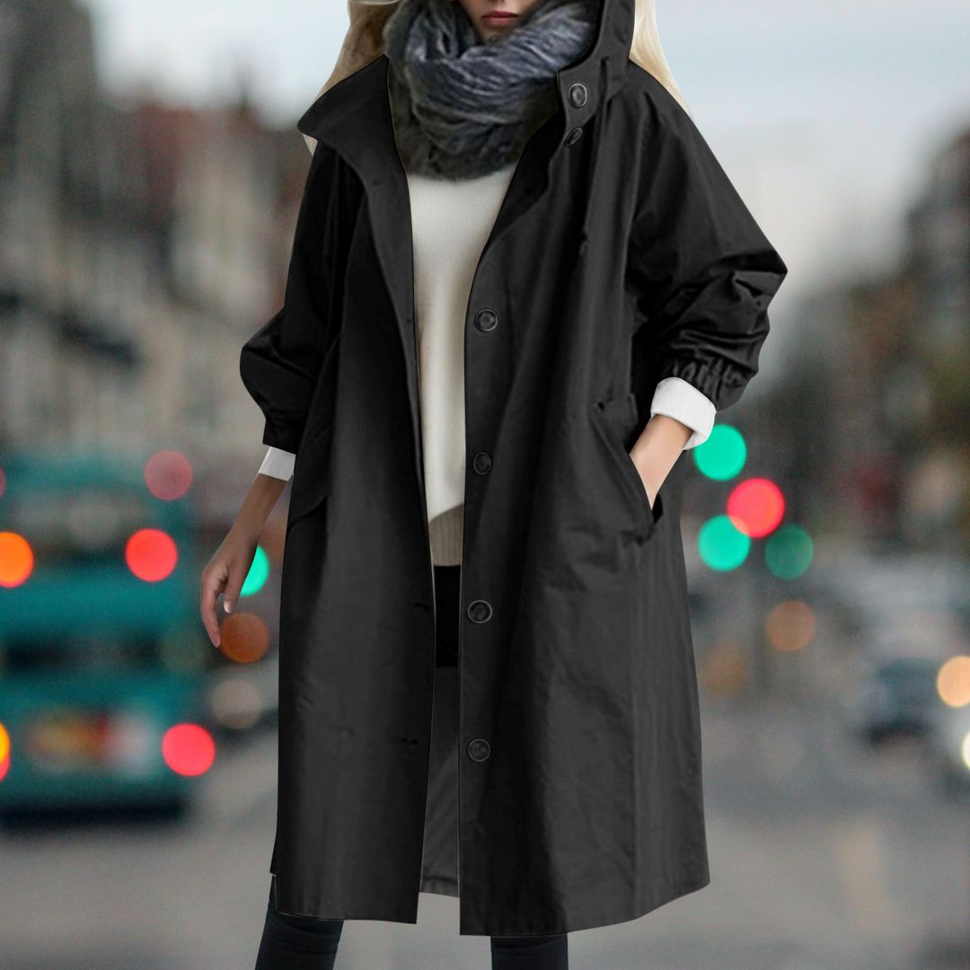 Heidi-Mode | Wasserabweisender, Warmer Trenchcoat