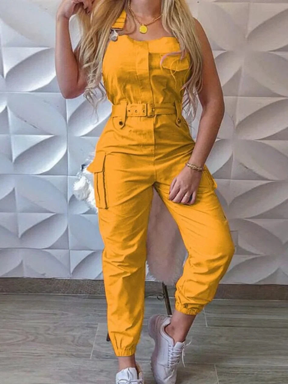 Heidi-Mode | Stilvoller Cargo Jumpsuit