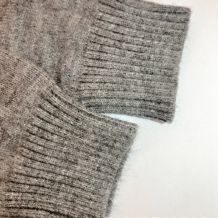 Heidi-Mode | Strickjacke Damen Weiche Baumwolle Lange Strickjacke