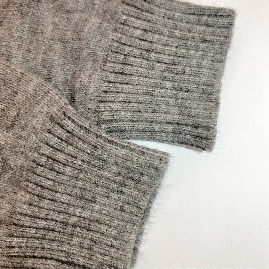 Heidi-Mode | Strickjacke Damen Weiche Baumwolle Lange Strickjacke