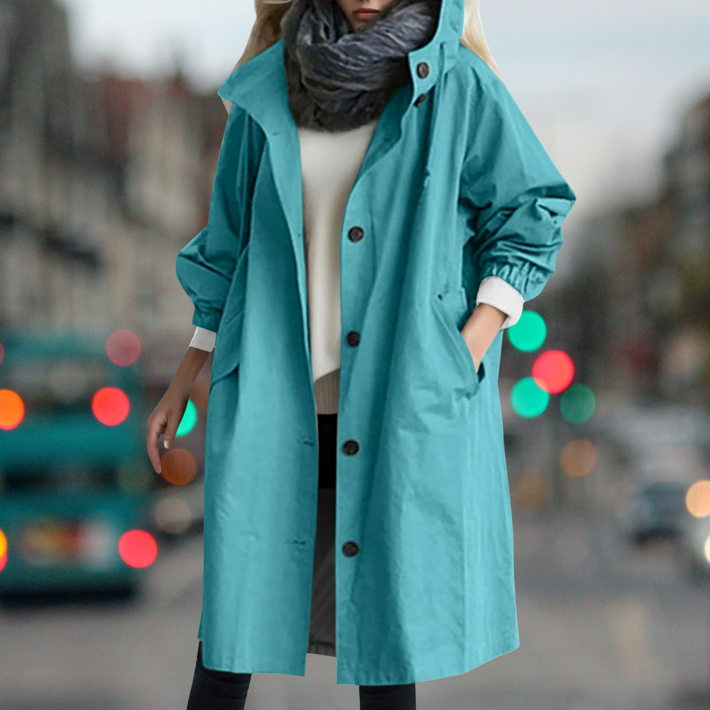 Heidi-Mode | Wasserabweisender, Warmer Trenchcoat