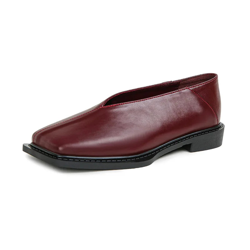 Heidi-Mode | Neue Frühlings Frauen Oberbekleidung Schuhe Quadrat Zehen Design Mary Jane Schuhe Frauen Bequem Niedrig Absatz Schuhe Arbeit Boot Schuhe