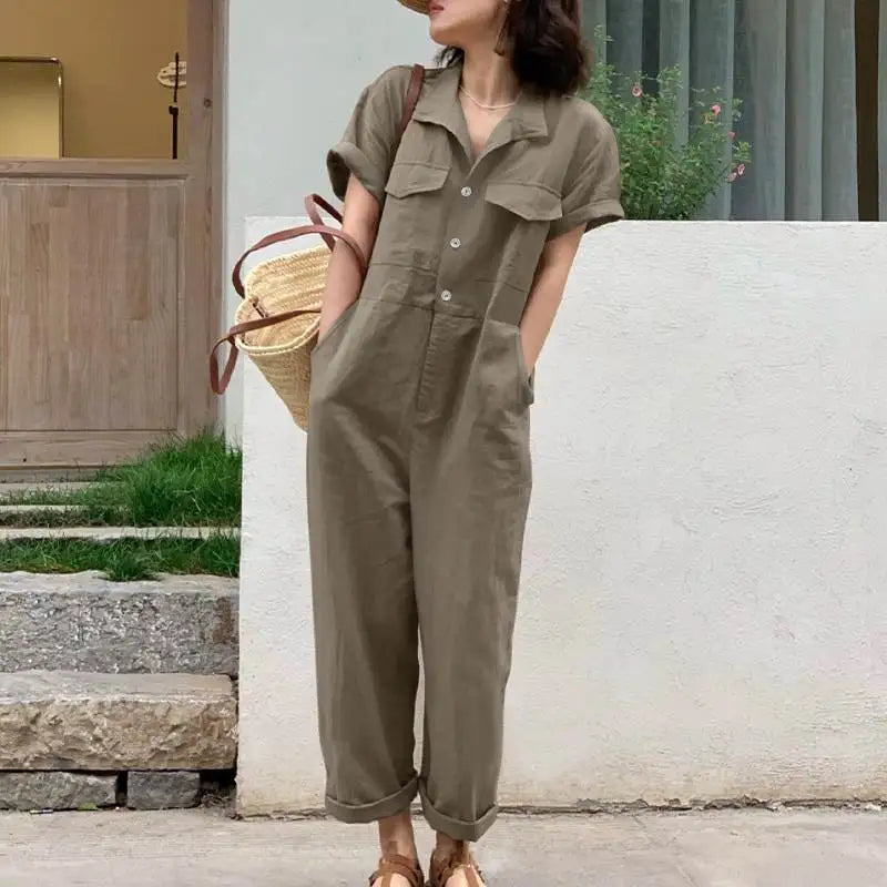 Stilvoller Freizeit-Jumpsuit