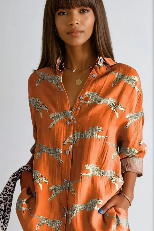 Heidi-Mode | Sara Gedruckte Bluse