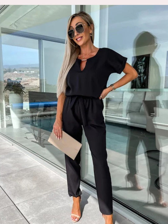 Heidi-Mode Stilvoll geschnittener Jumpsuit