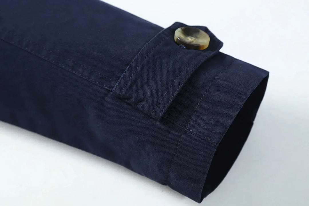 Heidi-Mode - Stylischer langer Herbst-Trenchcoat für Herren