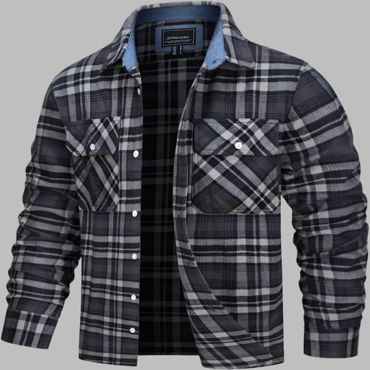 Heidi-Mode | Kariertes Flanell-Hackerhemd Aus Baumwolle