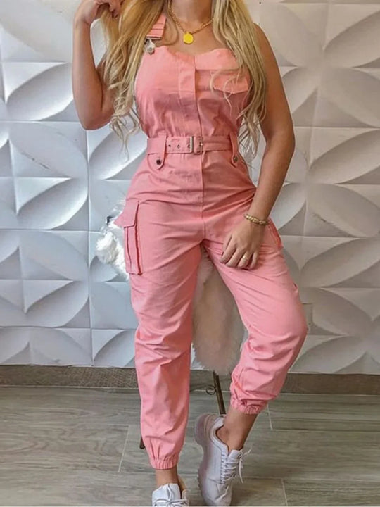 Heidi-Mode | Stilvoller Cargo Jumpsuit