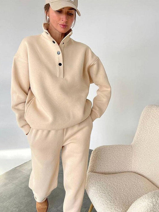 Fleece-Pullover-Set für Damen