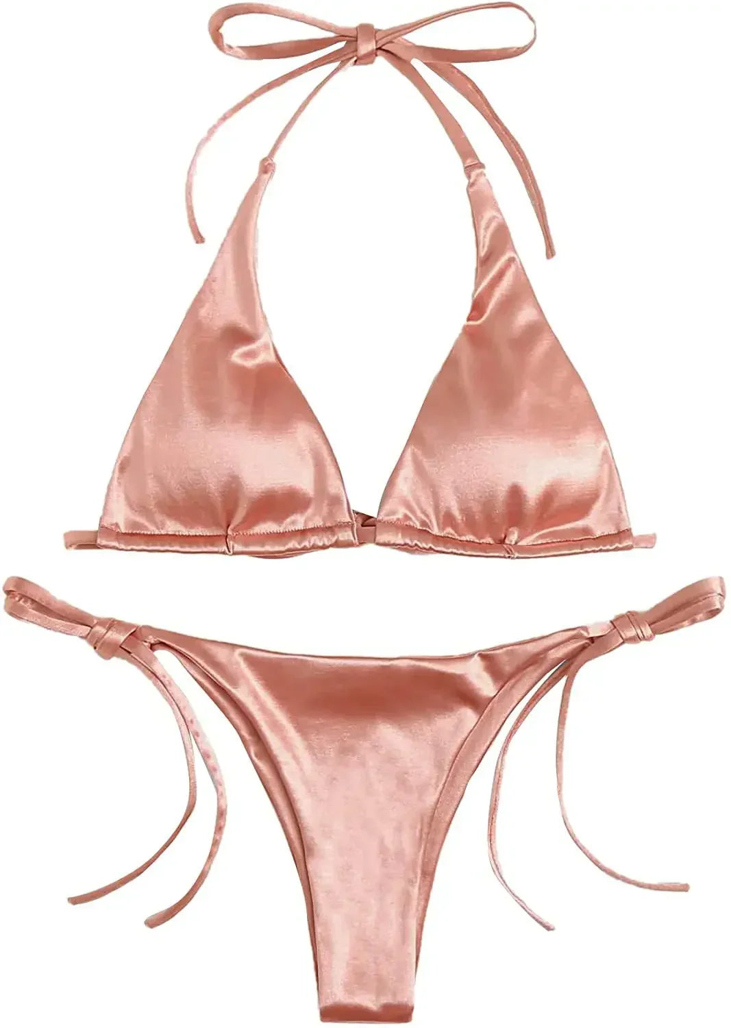 Heidi-Mode | Frauen Sexy Mikro Mini Bikini Thong Halter G String Bh Bikinis Set Badeanzug Rückenfrei Neu Badebekleidung Badeanzüge