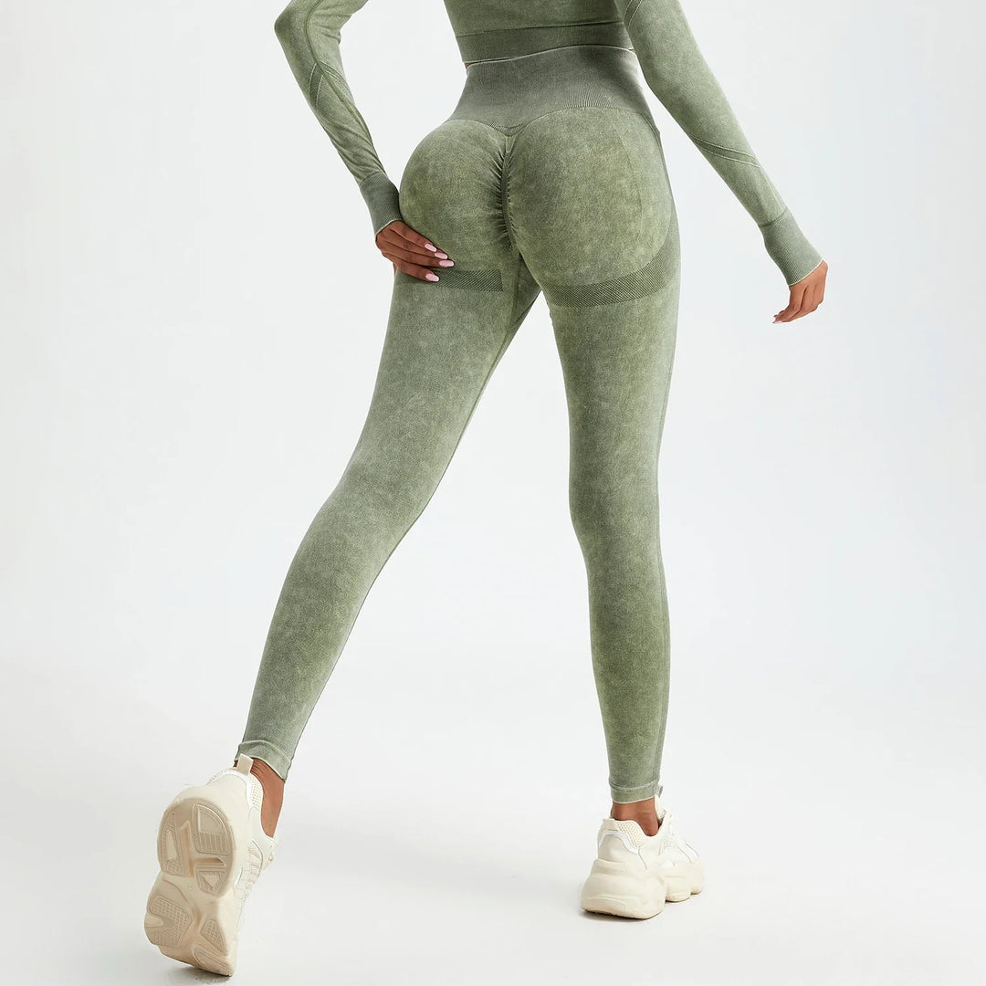 Heidi-Mode | Push Up Leggings mit Hohem Bund