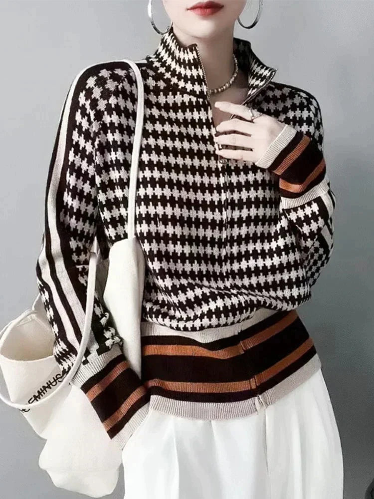 Eleganter warmer Pullover