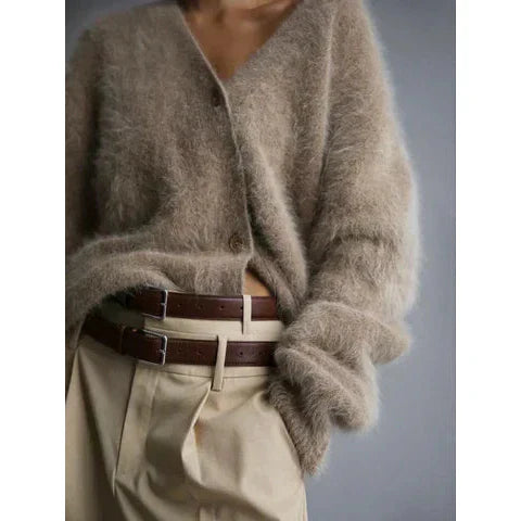 Heidi-Mode | Luxuriös Weiche Wärme Damen Strickjacke