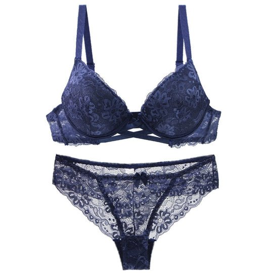 Heidi-Mode | Spitzen Set Unterwäsche Push Up