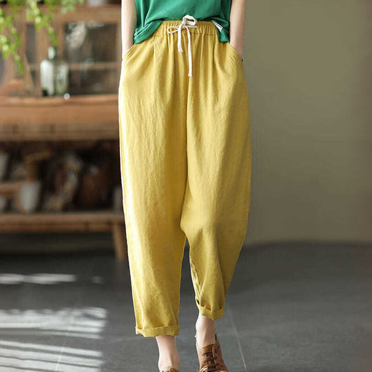 Heidi-Mode | Coole Hose aus Leinen und Baumwolle