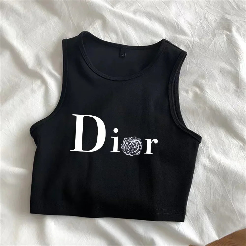 Heidi-Mode | Sommer Neue Damenweste mit Modeinspiriertem Gedrucktem Design, Ein Must-Have Weste für Legere und Coole Sommer