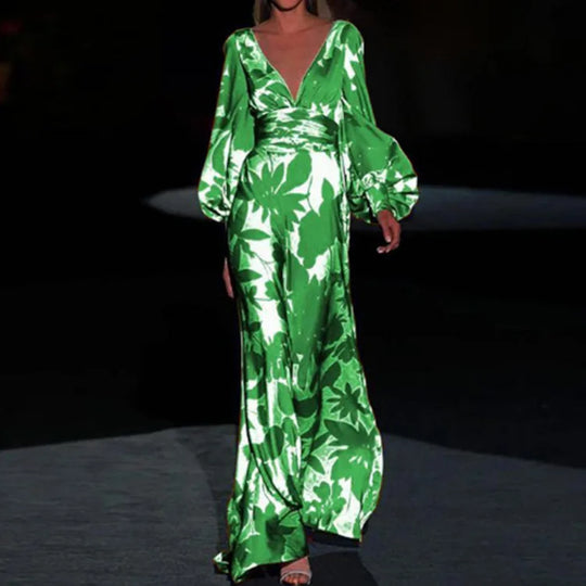 Heidi-Mode | Robe Modisch mit V-Ausschnitt
