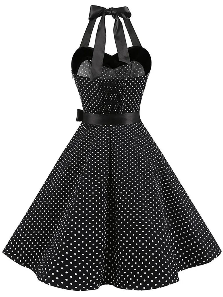 Retro Charme Polka Dot Zomerjurk