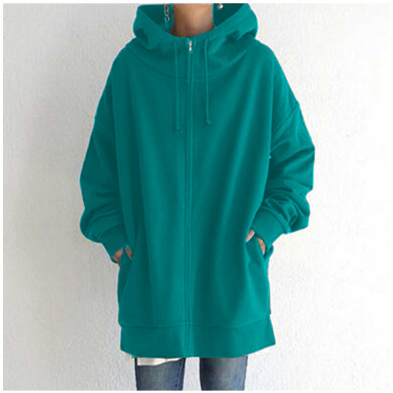Heidi-Mode - Lange Herbst Strickjacke