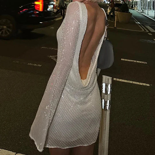 Heidi-Mode | Glitzer Mini Kleid
