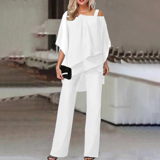 Heidi-Mode | Cold Shoulder Jumpsuit für Damen