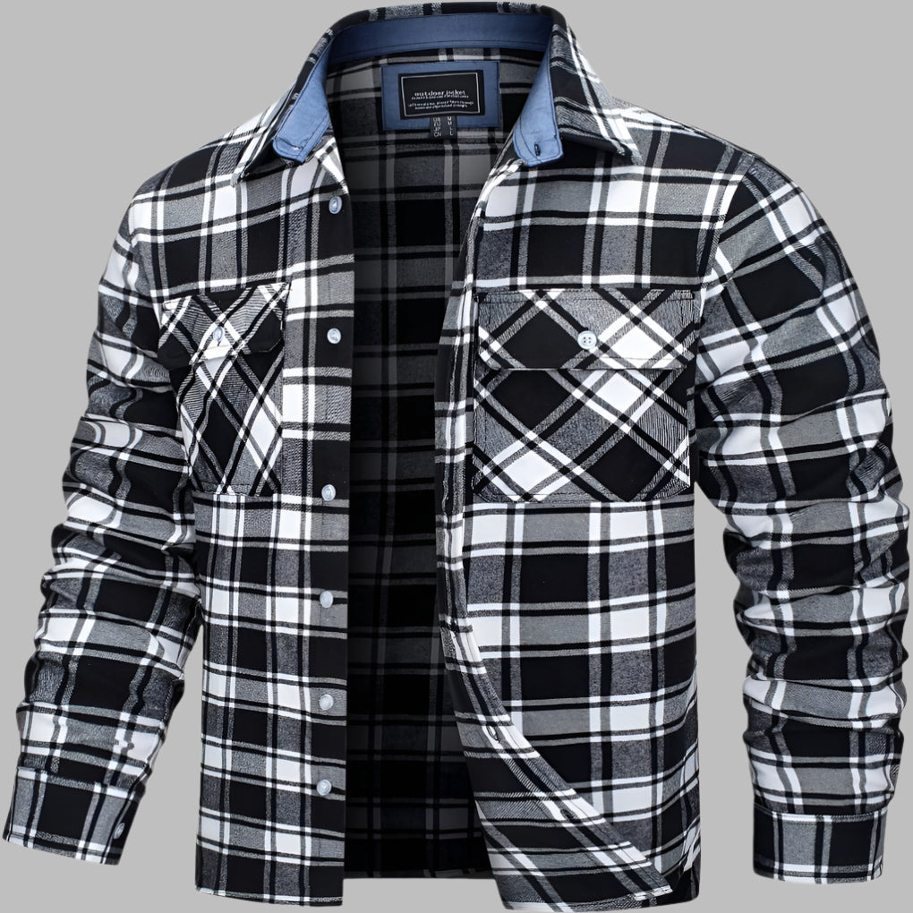 Heidi-Mode | Kariertes Flanell-Hackerhemd Aus Baumwolle