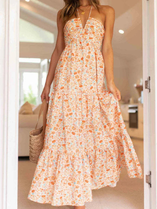 Heidi-Mode | Floral Bohemian Kleid