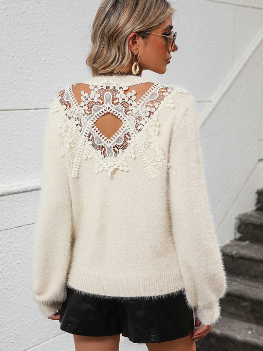 Heidi-Mode | Trendy Flauschiger Pullover