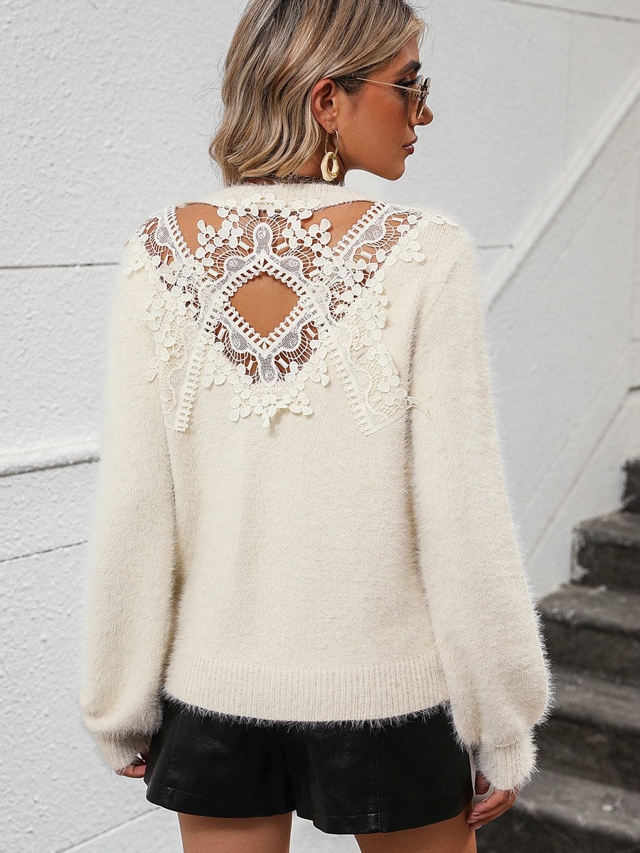 Heidi-Mode | Trendy Flauschiger Pullover