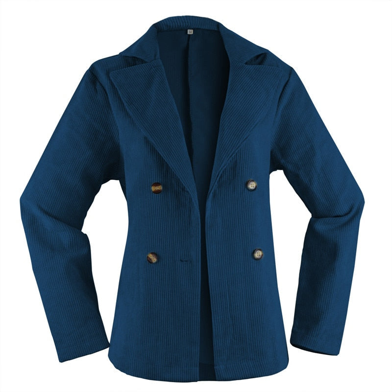 Heidi-Mode | Einfarbiger Blazer für Damen