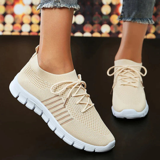 Heidi-Mode | Leichte Rutschfeste und Atmungsaktive Mesh Schuhe