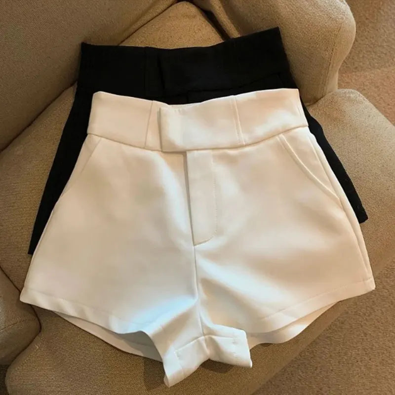 Heidi-Mode | Damen High-Waist Shorts Elegant & Bequem