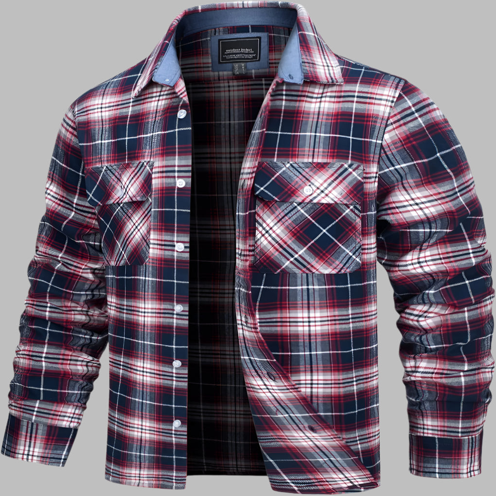 Heidi-Mode | Kariertes Flanell-Hackerhemd Aus Baumwolle