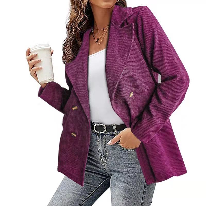 Heidi-Mode | Einfarbiger Blazer für Damen