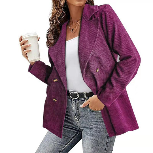 Heidi-Mode | Einfarbiger Blazer für Damen