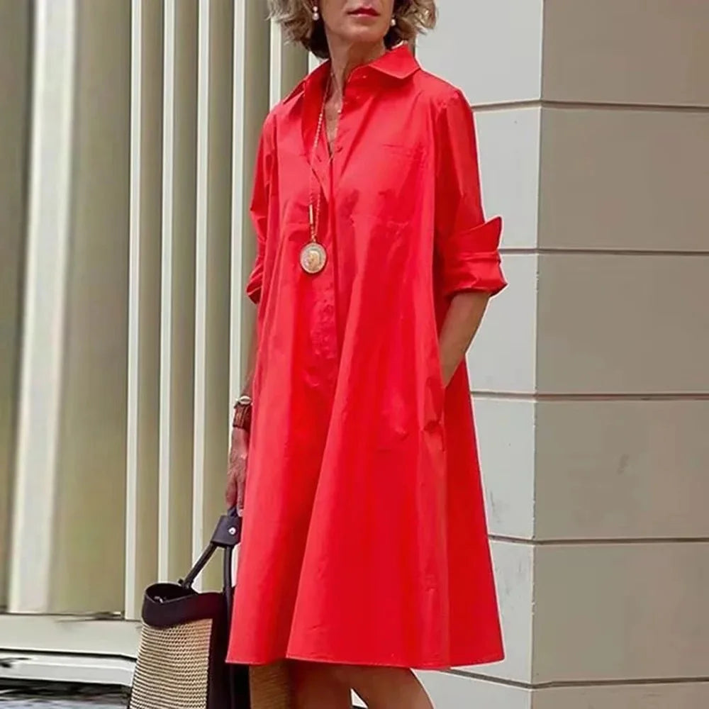 Hemdkleid aus Premium-Baumwolle