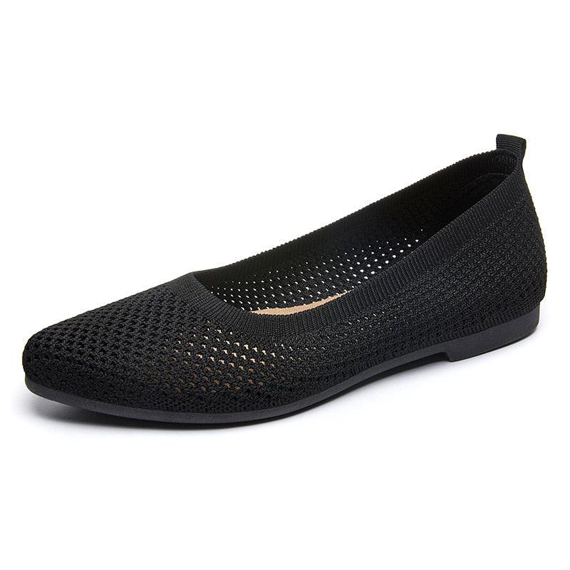 Heidi-Mode - graue orthopädische ballerinas