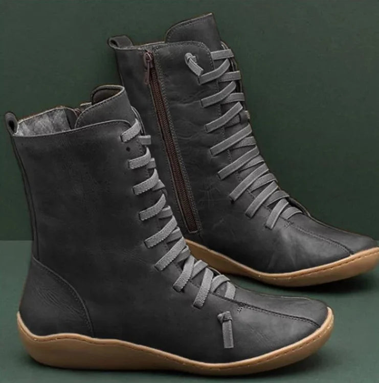 Heidi-Mode - Damen Freizeitstiefel aus Naturleder