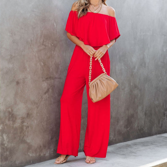 Heidi - Schulterfreier Jumpsuit