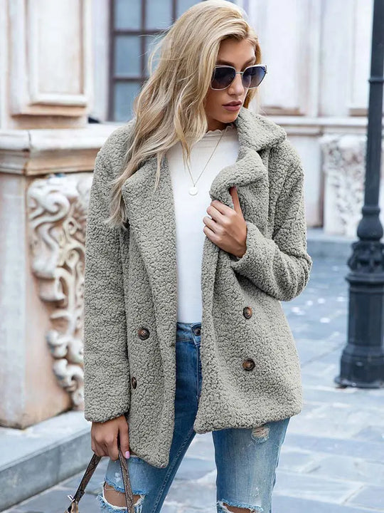 Faux-Fur-Jacke