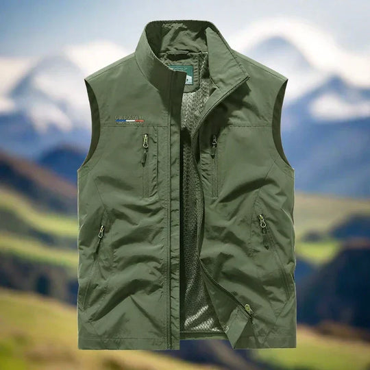 Heidi-Mode | Lässiges Multifunktionales Outdoor Westen für Männer