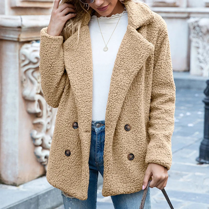 Heidi-Mode | Kurze Teddyjacke