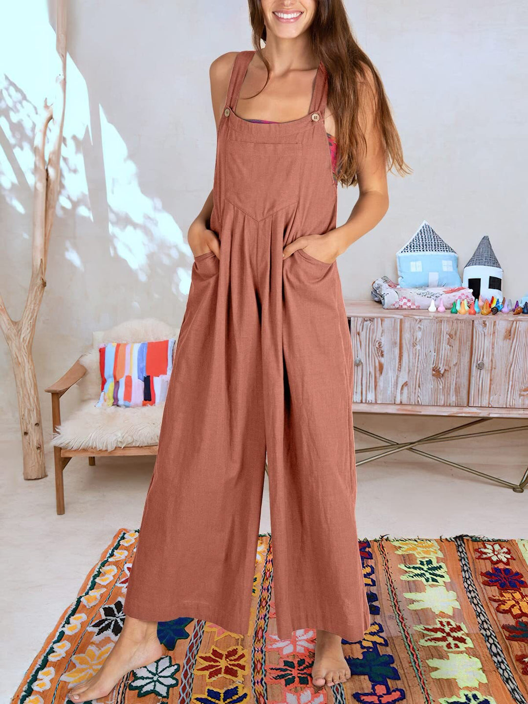 Heidi - Ärmelloser Jumpsuit für Frauen