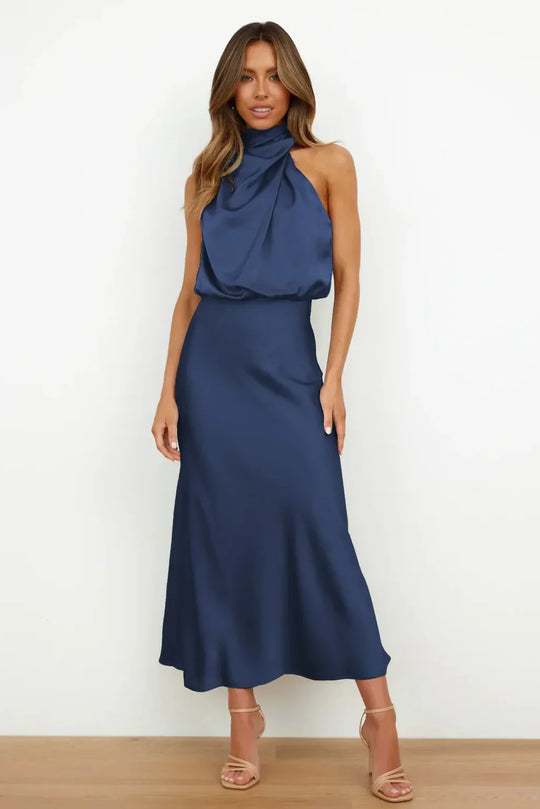 Heidi-Mode | Satin Kleid