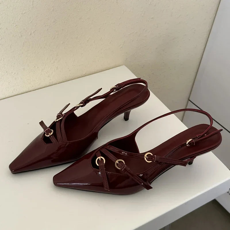 Heidi-Mode | Schnallenriemen Pumps