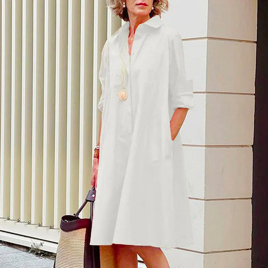 Hemdkleid aus Premium-Baumwolle
