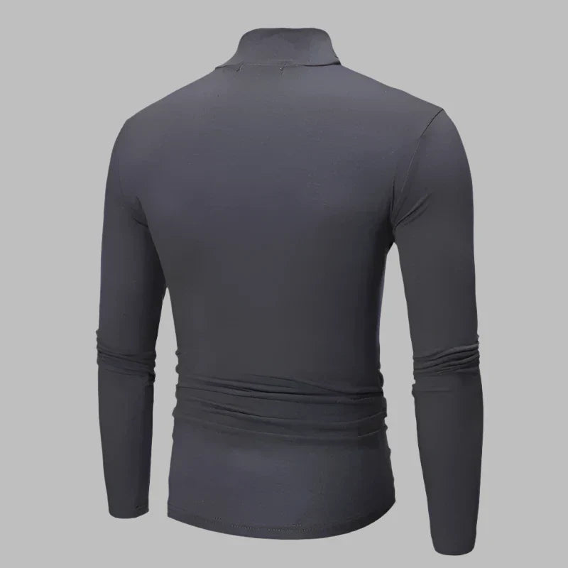 Heidi-Mode | Schlichter Dünner Thermo Herrenpullover